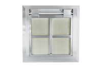 Люк в подвал Периметр 600х1000п откидной алюминиевый