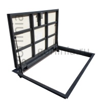 Напольный люк Булат 1000п*800 модель Бюджет