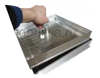 Напольный люк под плитку 900х600 мм Small 